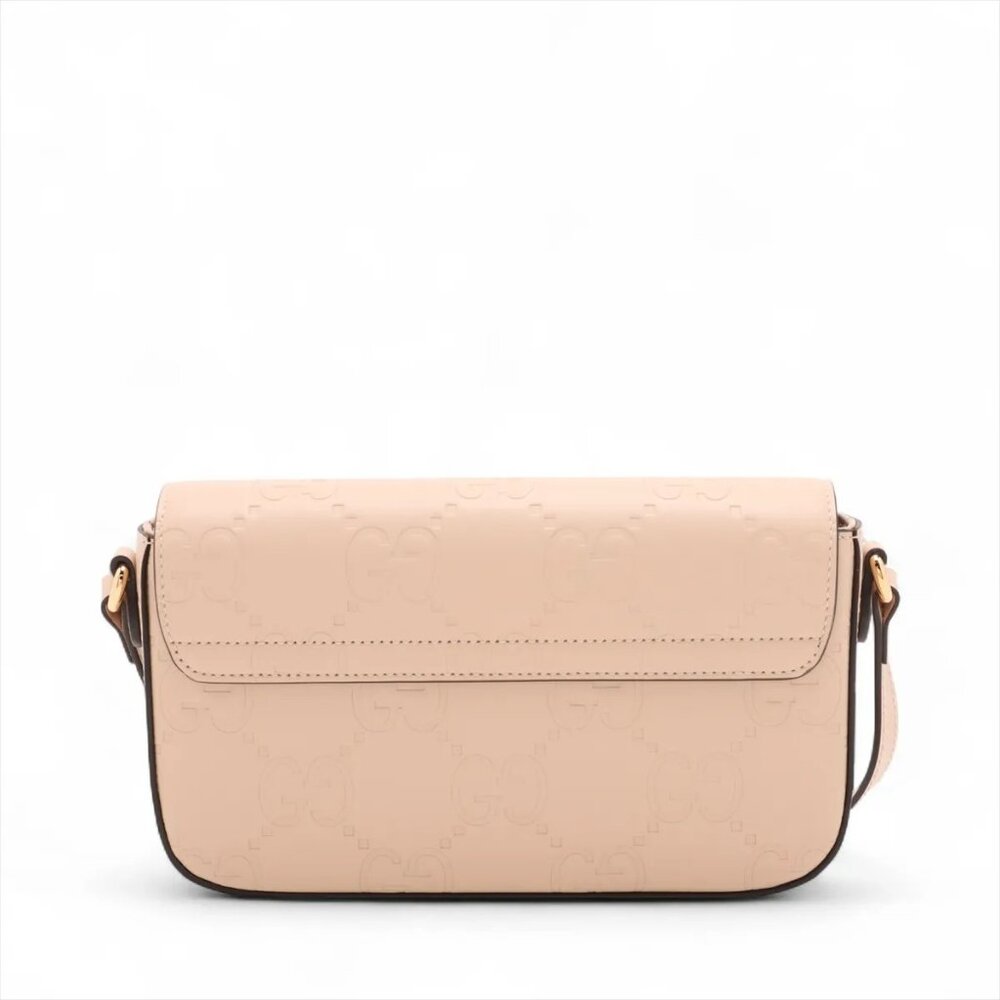 Sold Out ❌Gucci GG Super mini Leather Shoulder bag Beige 772794 - Picture 2 of 11